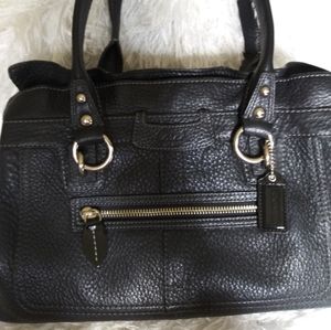 Coach Black Leather